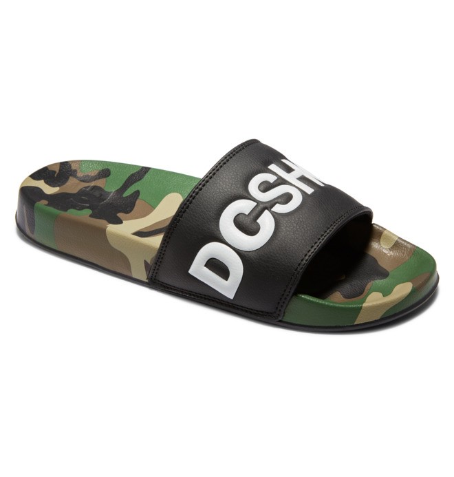 DC Shoes Mexico Chanclas DC Hombre Economicos DC DC Negros